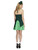 49" Green and Brown Fever Women Adult Saint Patrick's Costume - Medium