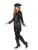 Black and Gray Pirate Jacket Women Adult Halloween Costume - Medium