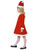 49" Red and White Santa Girl Child Christmas Costume - Small