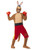 49" Red and Brown Kangaroo Boxer Men Adult Halloween Costume - Medium