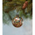 Brown and Blue Christmas Ball Hanging Ornaments 2.25"