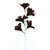 Pack of 4 Chocolate Goose and Hackle 5-Way Floral Stems 26"