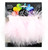 Pack of 3 Light Pink Fancy Feather Fluffy Trim 36"