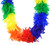 Set of 3 Rainbow Themed Decorative Chandelle Boas - 2 Yards