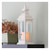 17.75” Rustic White Leaf Metal Lantern with Battery Operated LED Lighted Candle