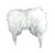 24" White Feather Adult Angel Wings Costume Accessory - One Size Fits Most