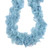 Pack of 3 Blue Feather Flat Rain Chandelle Party Boas - 2 Yards