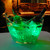 Set of 12 Green Battery Operated Submersible LED Lights 1.25"