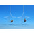Set of 6 Clear and Brown Nativity Star Hanging Christmas Ornaments 5"