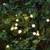 15.5' Warm White Electric String Lights with Plastic Globes - Green Wire