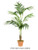 7' Decorative Artificial Tropical Kentia Palm Tree