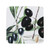 Pack of 8 Absorbent Antique Style Black Olive Cocktail Drink Coasters 4"