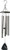 36" Silver Speckle Outdoor Patio Garden Wind Chime