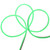 LED Commercial Grade Neon Style Flexible Christmas Rope Lights - Green - 18'