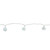 128 Cool White LED Wide Angle Snowball Mini Christmas Lights - 6.6 ft White Wire