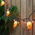 10 Cow Skull Summer Patio String Mini Lights - 8.5 ft Green Wire