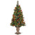 4' Pre-lit Potted Crestwood Spruce Artificial Christmas Tree – Clear Lights