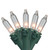 4' x 6' Clear Mini Twinkle Christmas Lights - Green Wire