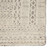 8' x 11' Ivory and Gray Hand Knotted Jadene Rectangular Area Throw Rug