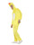50" Yellow and White Duck Unisex Adult Halloween Costume with Hood - Large