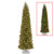 9’ Pre-Lit Downswept Douglas Slim Fir Christmas Tree – Dual Color LED Lights