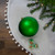 Matte Xmas Green Shatterproof Christmas Ball Ornament 8" (200mm)