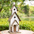 23.62" Rustic Wooden Birdhouse