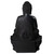 31.5" Black Buddha in a Flower Outdoor Garden Water Fountain