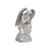 26" White and Gray Praying Basilica Angel Outdoor Garden Statue