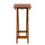 26" Light Brown Acacia Wood Outdoor Folding Accent Table