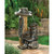 22.5" Chocolate Brown Wild Outdoor Garden Water Fountain