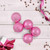 60ct Bubblegum Pink Shatterproof Shiny Christmas Ball Ornaments 2.5" (60mm)