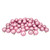 60ct Bubblegum Pink Shatterproof Matte Christmas Ball Ornaments 2.5" (60mm)