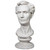 19.5" Ivory President Abraham Lincoln Bust Statue
