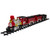 24-Piece Battery Operated Lighted and Animated Christmas Train Set with Sound