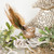 8" Gold Glitter Embellished Clip On Bird With Feathers Christmas Ornament
