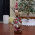 22" Winter Ready Plaid Standing Christmas Moose Figure with LED Antler