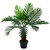 35" Green Artificial Miniature Potted Palm Plant