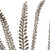 36" Gold Glittered Artificial Fern Christmas Spray