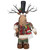 20-Inch Standing Christmas Moose Figure with LED Antlers Tabletop Decor