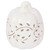 7'' White Pumpkin Shaped Halloween Decoration Lantern