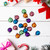 18-Piece Multi-Color Vibrant Glass Ball Christmas Ornament Set 1.25"
