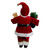 18" Standing Santa Christmas Figure with a Plush Bear