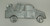 Red Metal Christmas Truck Hauler Holiday Wall Hanging, Gifts