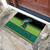 18" x 30" Green Contemporary NCAA Spartans Outdoor Door Mat