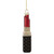 4.75" Red Lipstick Glass Christmas Ornament