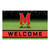 18" x 30" Green and Red Contemporary NCAA Terps Outdoor Door Mat