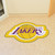 36" x 23.8" Yellow and Purple NBA Los Angeles Lakers Mascot Door Mat
