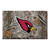 19" x 30" Gray and Red NFL Arizona Cardinals Shoe Scraper Door Mat