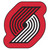 32.8" x 36" Red and White NBA Portland Trail Blazers Mascot Door Mat